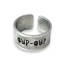Кольцо ЭТО МЕТАЛЛ (IT IS METAL) «Фыр-фыр» 17/17,5, металлическое, превью фото 1