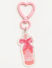 Брелок «Розовое шампанское», 5 см