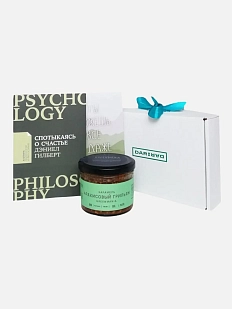 Подарочный набор с книгой «Спотыкаясь о счастье» и карамелью