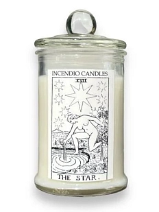 Соевая свеча Таро «Звезда», 150 мл