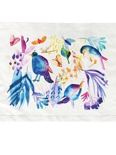 Набор из двух салфеток «Птицы в саду»