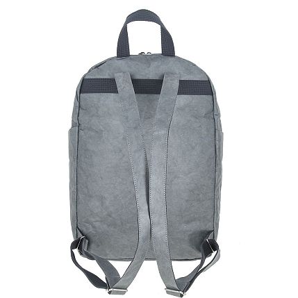 Рюкзак Ranzel Bags «Gregory Gray», тайвек, серый, фото 2.