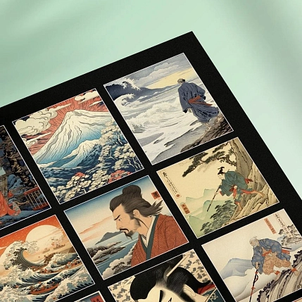 Стикерпак «Ukiyo-e» №2, фото 2.