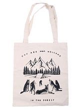 Сумка шоппер Barking Store «You are not welcome», белый