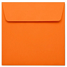 Конверт оранжевый квадратный 16 × 16 см, превью фото 1