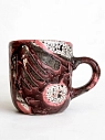 Кружка ручной работы Тата вытворяет/NF ceramics «У меня лапки», розовая, керамика, 400 мл, превью фото 2
