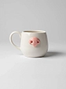 Кружка ручной работы АН2К Розовый носик, керамика, 180 мл, превью фото 2