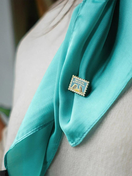 Металлический пин WAF WAF «Сейчас бы в Петербург», фото 5.