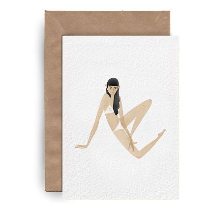 Открытка «The Girl», фото 2.