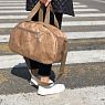 Сумка Ranzel Bags «Hunty Kraft», крафт, тайвек, бежевая, превью фото 2