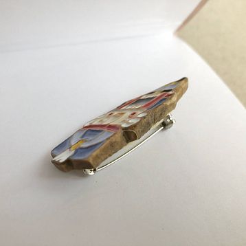 Брошь ручной работы «Щелкунчик», Partala ceramics, фото 3.