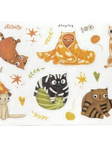 Стикерпак «Котики»