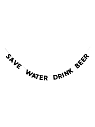 Гирлянда «SAVE WATER DRINK BEER», превью фото 1