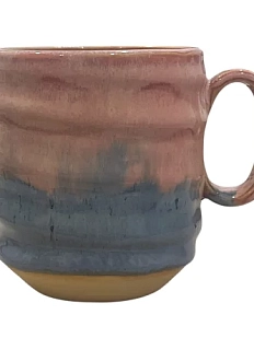 Кружка спираль «Рассвет Байкала», керамика, 400 мл