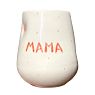 Стакан ручной работы «Мама», белый, керамика, 250 мл, превью фото 1