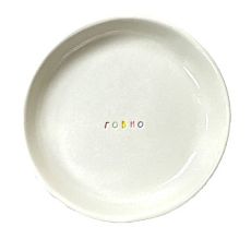 Тарелка ручной работы «Говно», керамика, 15 см