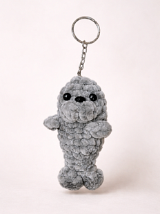 Плюшевый брелок «Морж»