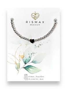 Браслет ручной работы с cердцем, нержавеющая сталь