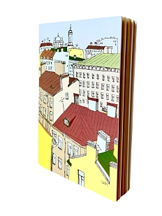 Блокнот Elizabeth Madar «Крыши», 40 листов