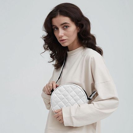 Сумка Ranzel Bags «Lima White», тайвек, белая, фото 3.