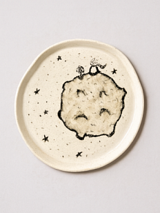 Тарелка «Маленький принц», керамика