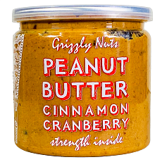 Арахисовая паста с вяленой клюквой и корицей «Cinnamon Cranberry»