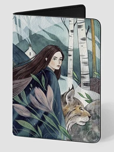 Обложка на паспорт «Апрель», Спешилова Анна