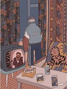 Скетчбук Валя Карнавалова «Гопник», А5, 200 страниц