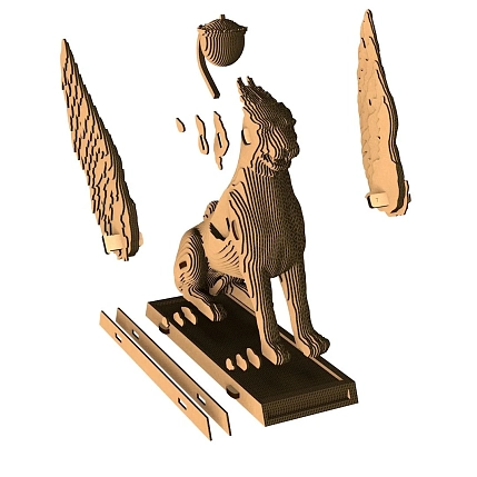 Картонный конструктор 3D «Грифон», фото 4.