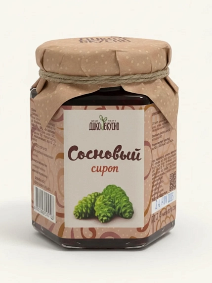 Сосновый сироп Дико Вкусно, 220 гр, фото 1.