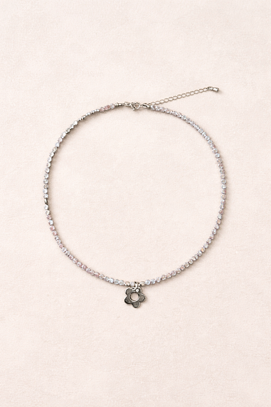 Чокер из блестящего гематита с подвеской Migette, в ассортименте, фото 7.