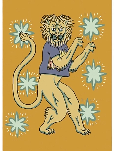 Картхолдер Валя Карнавалова «Лев», ПВХ