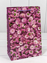Пакет подарочный «Цветы», 20х30 см, превью фото 4