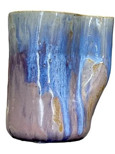 Кружка ручной работы «Северное сияние», керамика, 300 мл