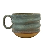 Кружка спираль бирюзовая, керамика, 350 мл, превью фото 2