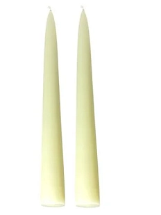 Набор свечей ручной работы «Айвори», 2 шт
