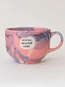 Кружка ручной работы Тата вытворяет/NF ceramics «Всегда выбирай себя», керамика, 600 мл, превью фото 1