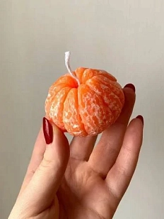 Свеча DARI DARI «Мандарин очищенный», 
