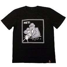 Футболка Barking store Голубь «Нет!», М жен.