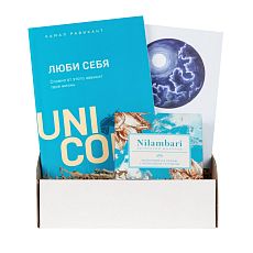 Подарочный набор с книгой «Люби себя» и шоколадом