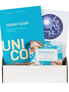 Подарочный набор с книгой «Люби себя» и шоколадом
