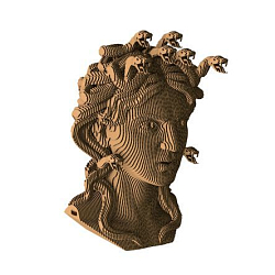 Картонный конструктор 3D «Медуза Горгона»