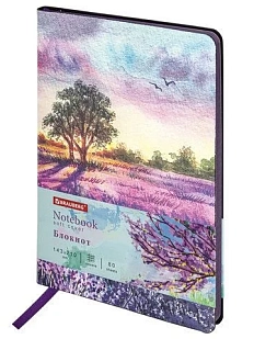 Блокнот «Violet» в клетку, А5, 80 листов, фиолетовый