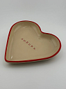 Тарелка ручной работы в форме сердечка «Любовь», керамика, 12 см, превью фото 3