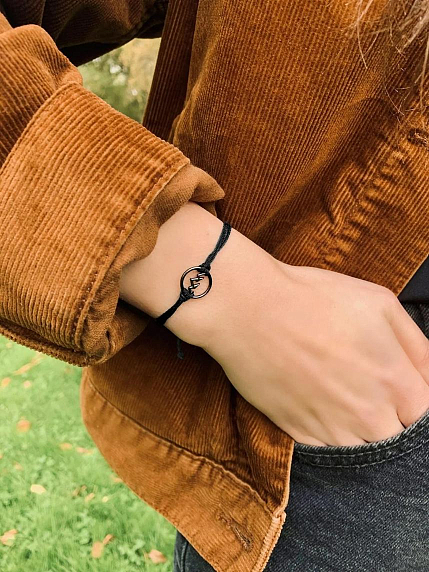 Браслет WAF WAF «Черная гора», черный, фото 2.