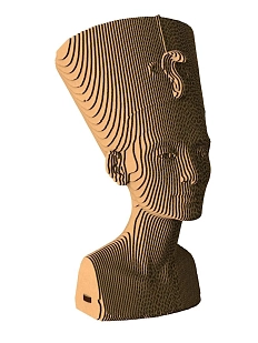 Картонный конструктор 3D «Нефертити»