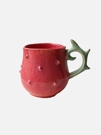 Подарочный набор с кружкой ручной работы, травяным чаем и шоколадом, фото 2.