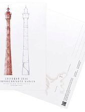Открытка «Светящий знак Ломоносовского канала. Кронштадт», А6