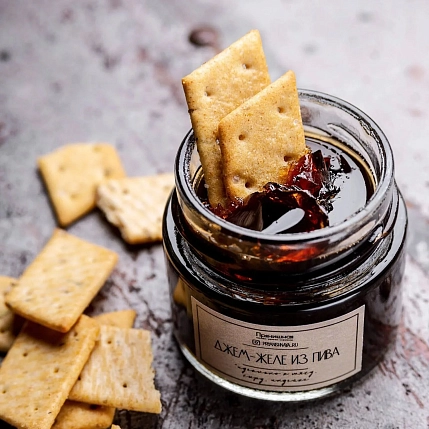 Джем-желе из пива, 100 г, фото 2.