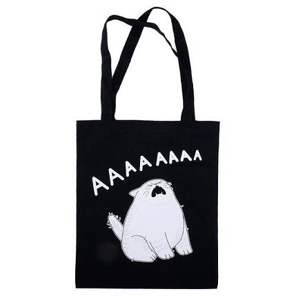 Шоппер Barking Store «АААА», чёрный, фото 1.